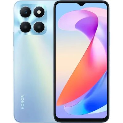 смартфон Honor X6a 4/128GB Sky Silver синий