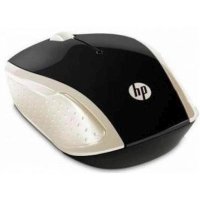 мышь HP 200 Gold 2HU83AA Черный-золотой