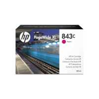 картридж HP 843C C1Q67A малиновый