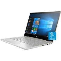 ноутбук HP Pavilion x360 14-cd1001ur Золотой