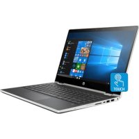ноутбук HP Pavilion x360 14-cd1018ur Серебристый