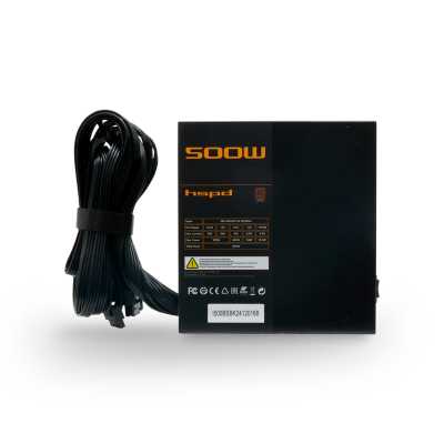 блок питания HSPD 500W HSI-500BS-BK Черный
