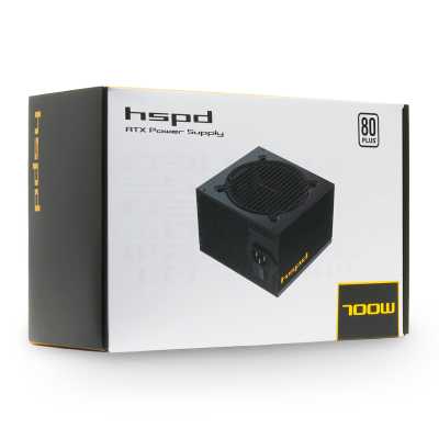 блок питания HSPD 700W HSK-700WN-BK Черный