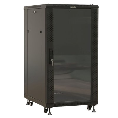 телекоммуникационный шкаф Hyperline TTBR-2261-AS-RAL9004 Черный