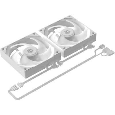 кулер ID-Cooling FX240 LCD White Белый