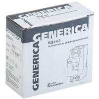 выключатель дифференциальный (УЗО) IEK ВД1-63 2Р 16А 30мА Generica MDV15-2-016-030