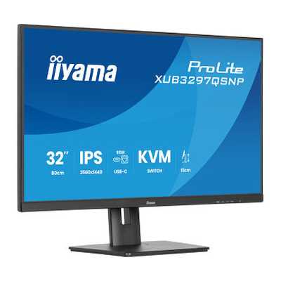 монитор Iiyama ProLite XUB3297QSNP-B1 Черный