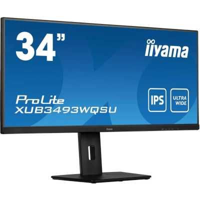 монитор Iiyama ProLite XUB3493WQSU-B5 Черный
