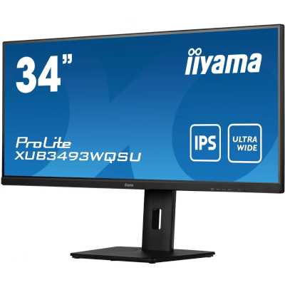 монитор Iiyama ProLite XUB3493WQSU-B5 Черный