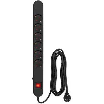 сетевой фильтр Ippon NF-EU-3-10 черный