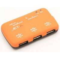картридер Jet.A JA-CR4 Orange оранжевый