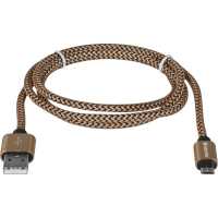 кабель Defender USB08-03T Pro Gold 87800 золотой