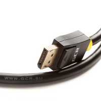кабель Greenconnect GCR-DP2DP-1.0m Черный