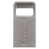 флешка Kingston 128GB DTMC3/128GB Серебристый