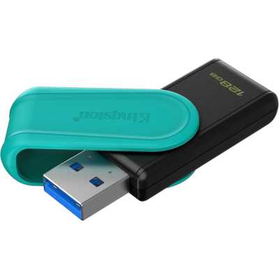 флешка Kingston 128GB DTXS/128GB Черный, зелёный