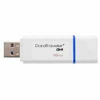 флешка Kingston 16GB DTIG4-16GB Белый, синий