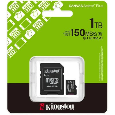карта памяти Kingston Canvas Select Plus 1TB SDCS3/1TB