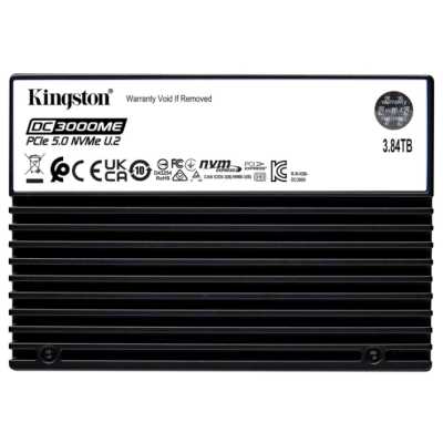 SSD диск Kingston DC3000ME 3.84Tb SEDC3000ME/3T8 Черный