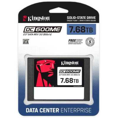 SSD диск Kingston DC600ME 7.68Tb SEDC600ME/7680G Черный