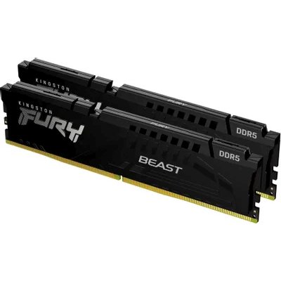 оперативная память Kingston Fury Beast Black Expo KF568C34BBEK2-32