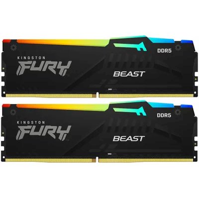 оперативная память Kingston Fury Beast Black RGB Expo KF564C32BBEAK2-64
