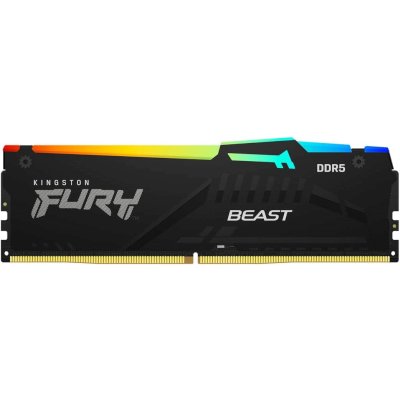 оперативная память Kingston Fury Beast Black RGB KF556C40BBAK4-128