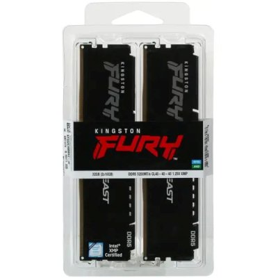 оперативная память Kingston Fury Beast KF556C40BBK2-32