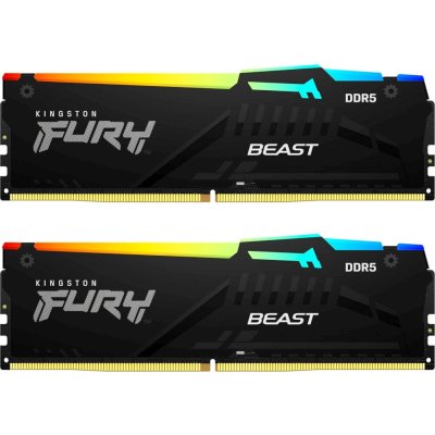 оперативная память Kingston Fury Beast RGB KF560C40BBAK2-64