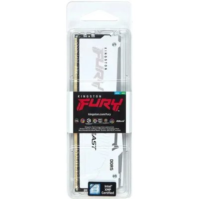 оперативная память Kingston Fury Beast White RGB Expo KF568C34BWEA-16