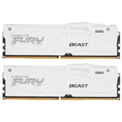 оперативная память Kingston Fury Beast White RGB KF560C36BWEAK2-32