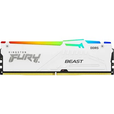 оперативная память Kingston Fury Beast White RGB XMP KF568C34BWA-16