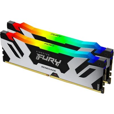оперативная память Kingston Fury Renegade Silver/Black RGB KF580C38RSAK2-32
