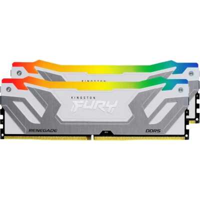 оперативная память Kingston Fury Renegade Silver/White RGB KF588CU42RWAK2-48