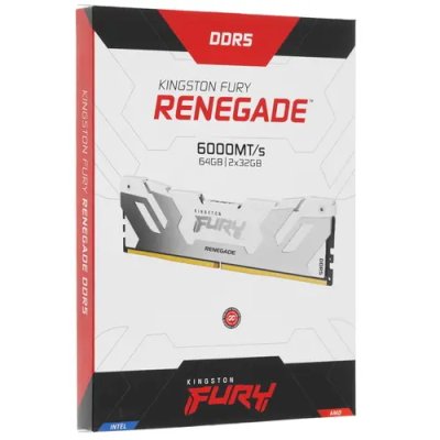 оперативная память Kingston Fury Renegade White KF560C32RWK2-64