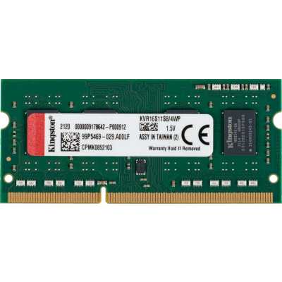 оперативная память Kingston ValueRAM KVR16S11S8/4WP