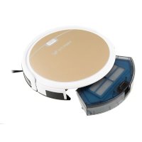 робот-пылесос Kitfort КТ-519-3 White-Gold белый, золотой