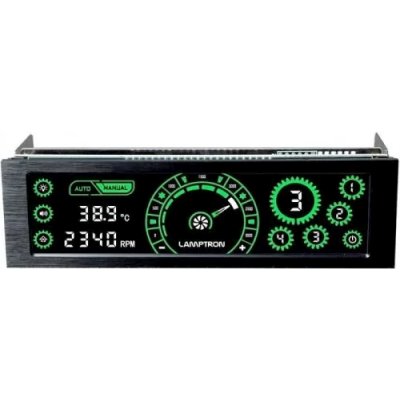 панель управления Lamptron CM430 Black-Green