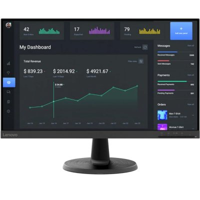 монитор Lenovo C24-40 63DCKAT6UK Черный