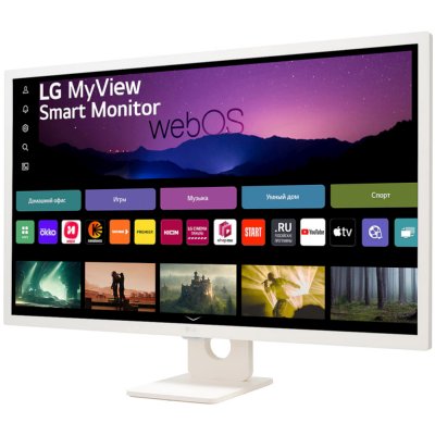 монитор LG 32SR50F-W MyView Белый