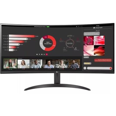 монитор LG UltraWide 34WR50QK-B Черный