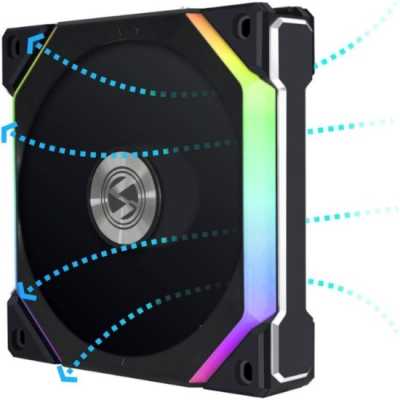 кулер Lian Li Uni Fan SL120 V2 Reverse ARGB Black 1 Pack