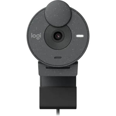веб-камера Logitech Brio 300 Graphite 960-001436 черный, серый