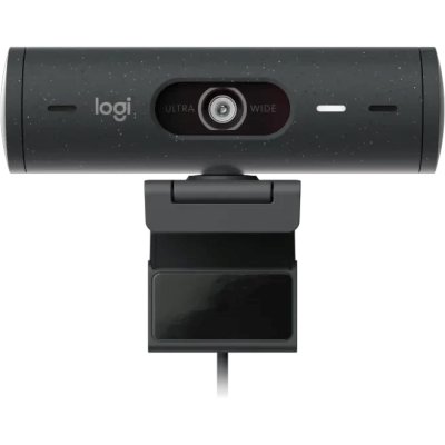 веб-камера Logitech Brio 500 960-001422 черный