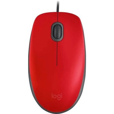 мышь Logitech M110 Silent Red 910-005501 Красный