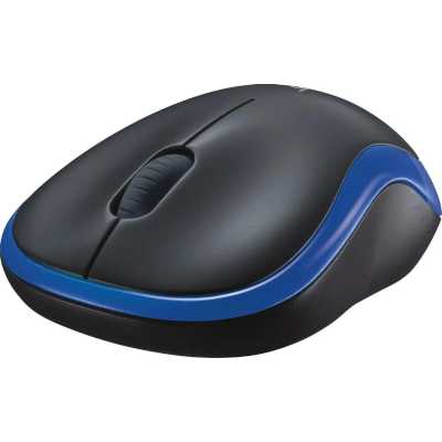мышь Logitech M185 Blue 910-002236 Черный-синий