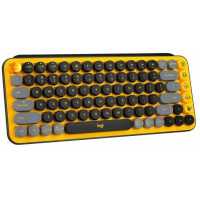 клавиатура Logitech Pop Keys Blast Yellow 920-010716 Желтый-черный