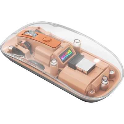 мышь Marvo Prism B10 M810W OR Оранжевый, прозрачный