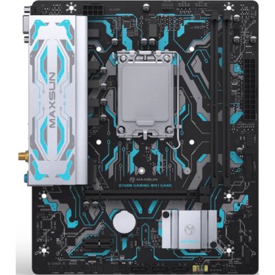 материнская плата Maxsun B760M Gaming WiFi Gank V2 Черный