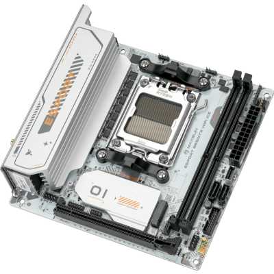 материнская плата Maxsun eSport B650ITX WiFi ICE Белый