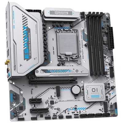 материнская плата Maxsun eSport Z890M WiFi ICE Белый